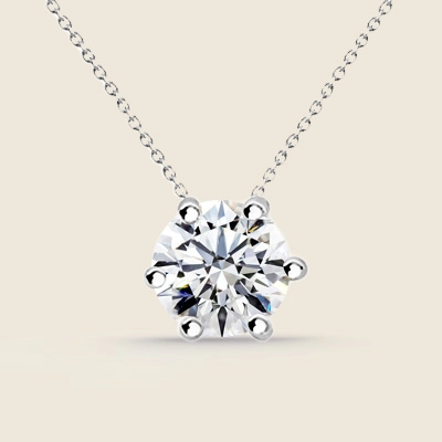Solitaire Diamond Pendants